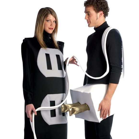 Rasta Imposta Plug and Socket Costume Couple Set - Picture 1 of 1